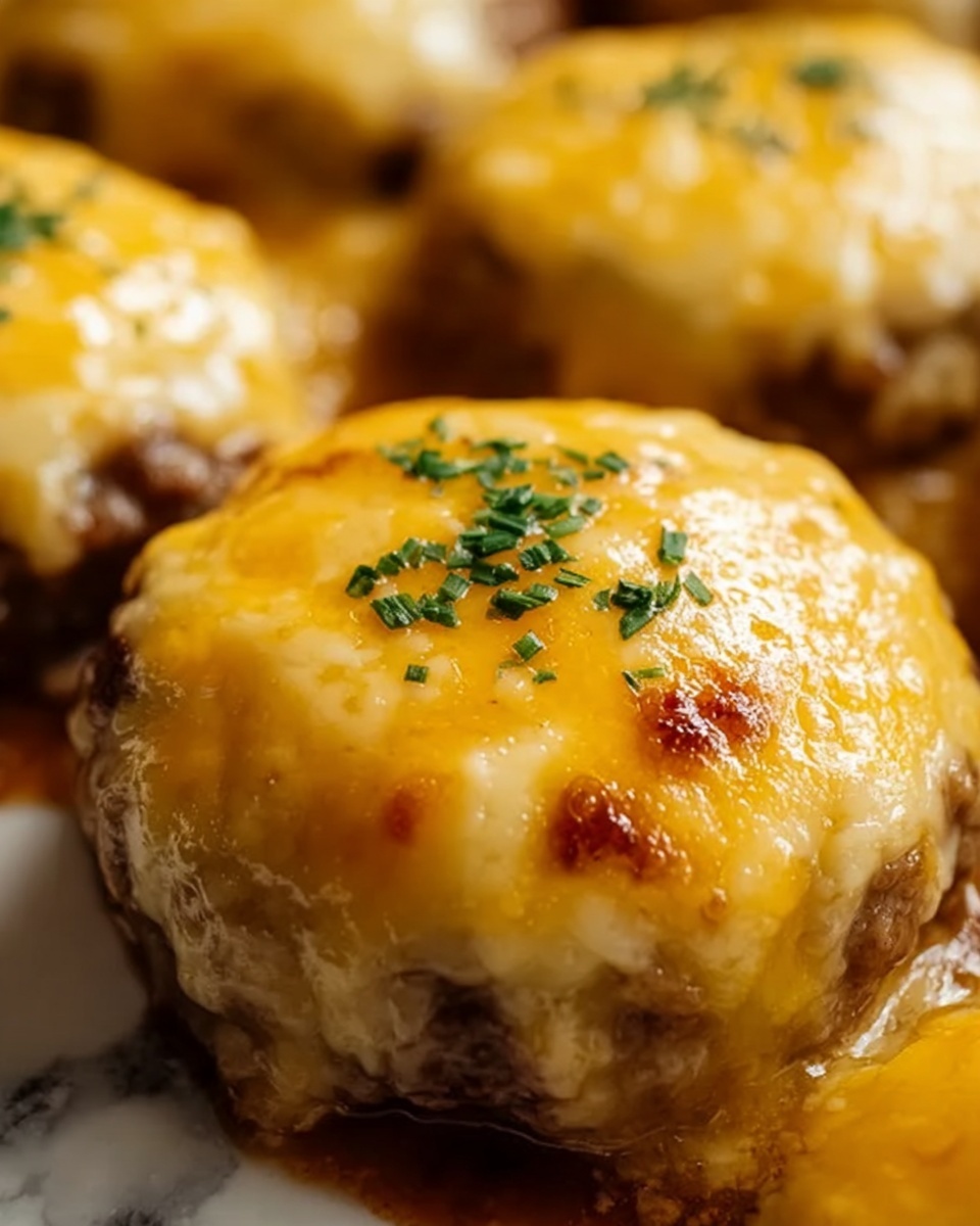 Garlic Parmesan Chicken Meatloaves Recipe - Recipe Image