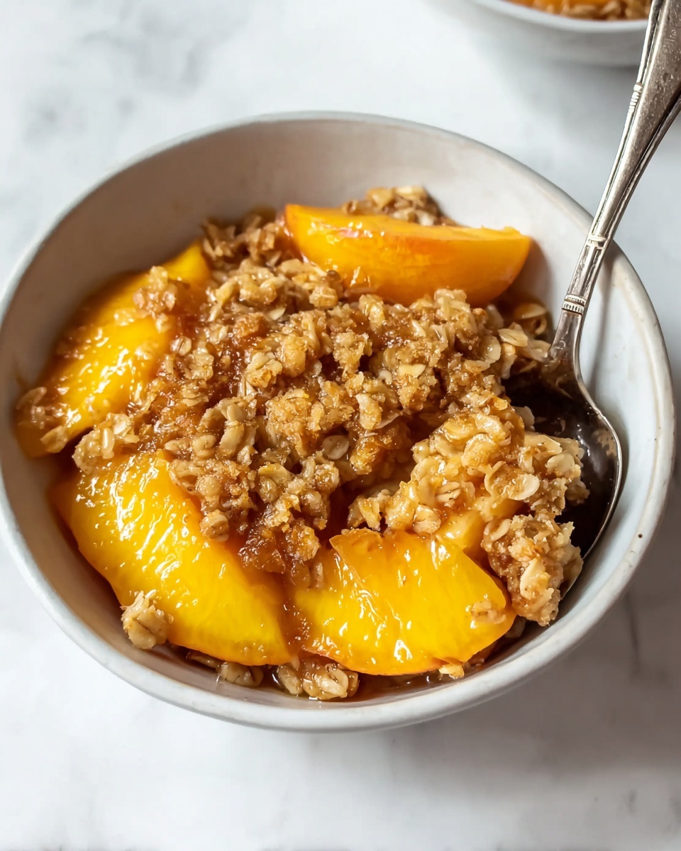 Peach Crisp Recipe - Recipe Image