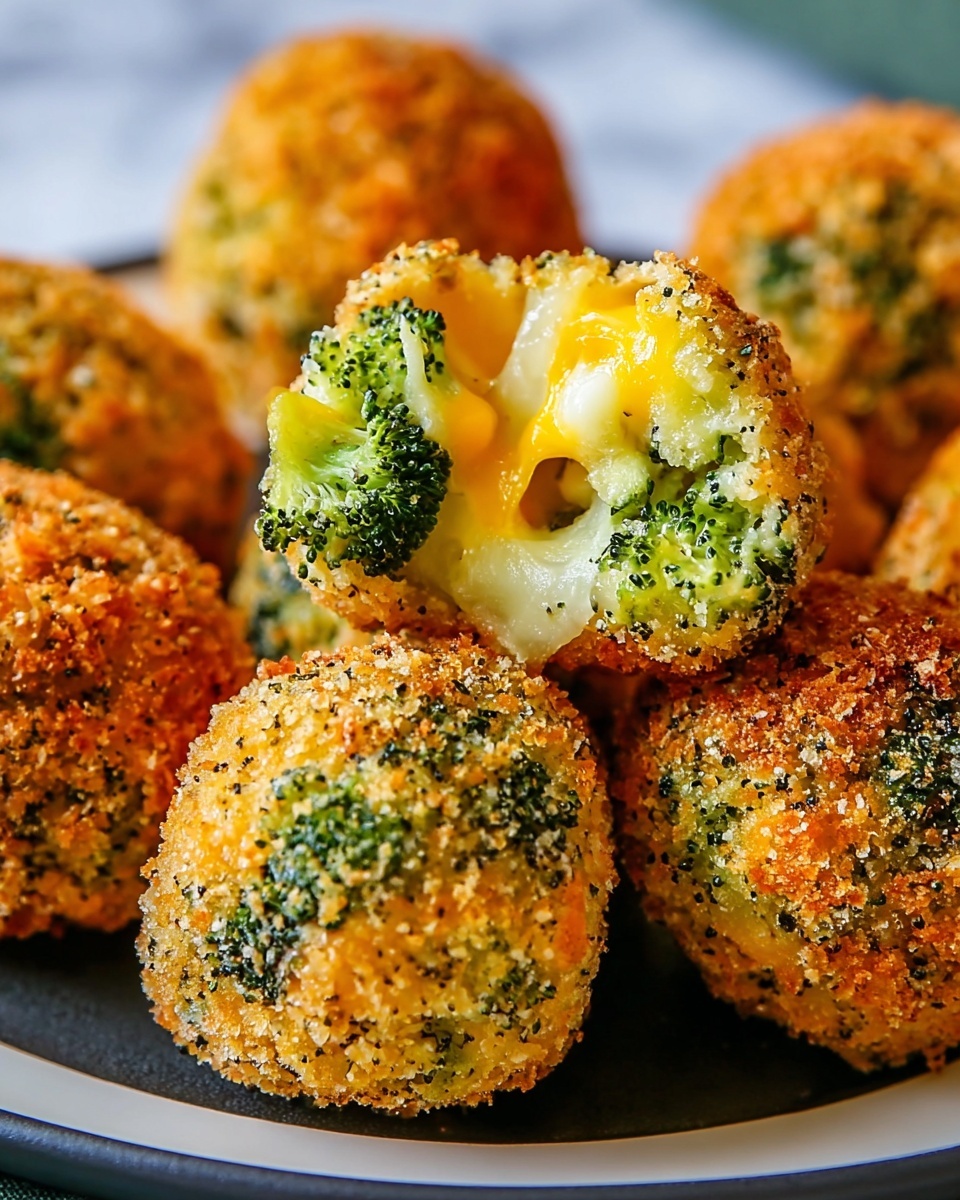 Baked Broccoli Cheese Balls Recipe - Recipe Image