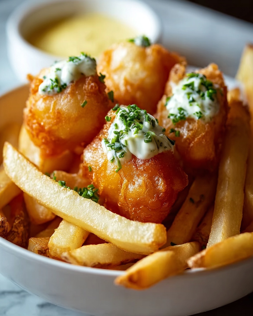 Mini Fish and Chips Recipe - Recipe Image