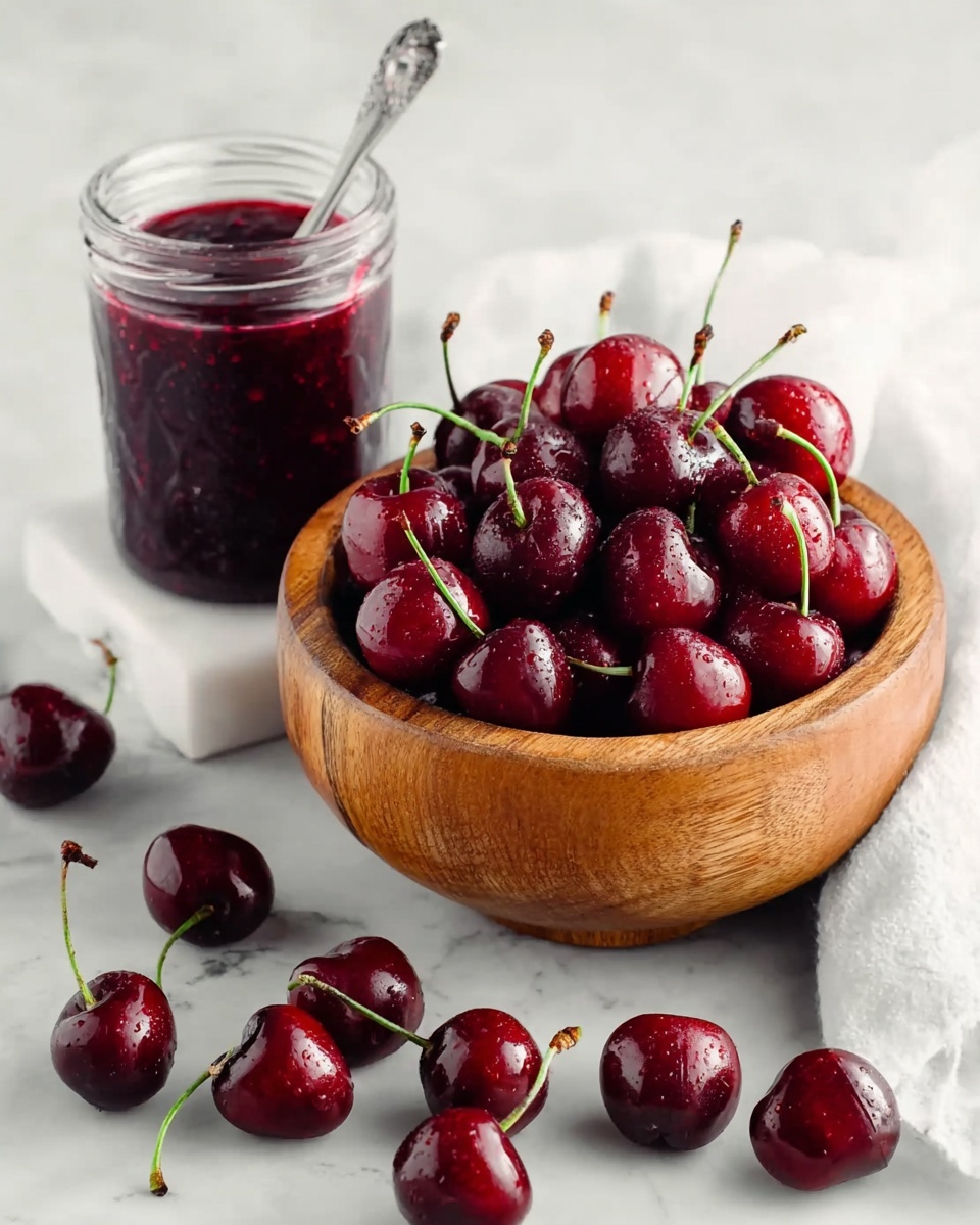 Small Batch Cherry Jam Recipe - Recipe Image