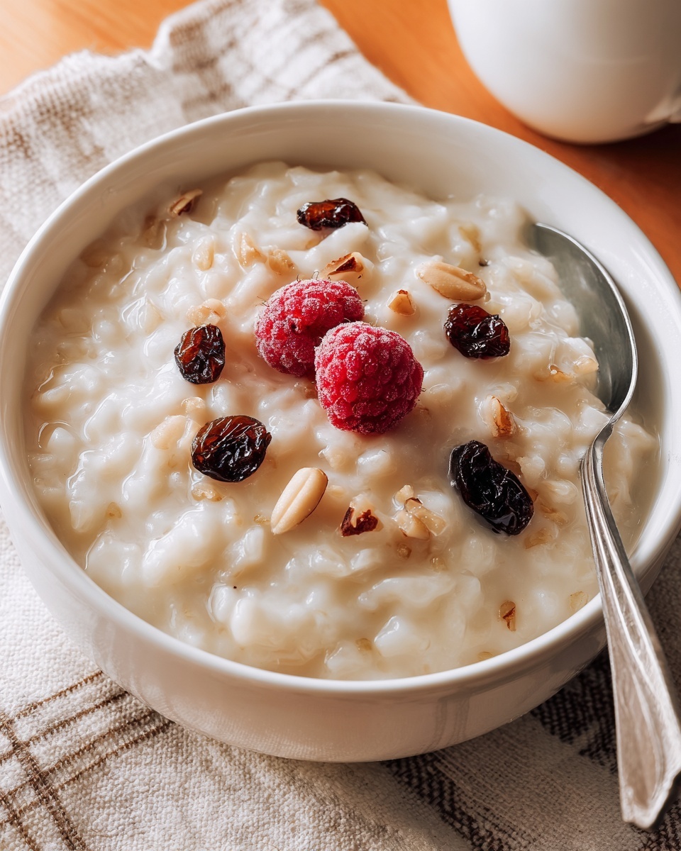 Vegan Rice Pudding with Cinnamon and Nutmeg Recipe - Recipe Image