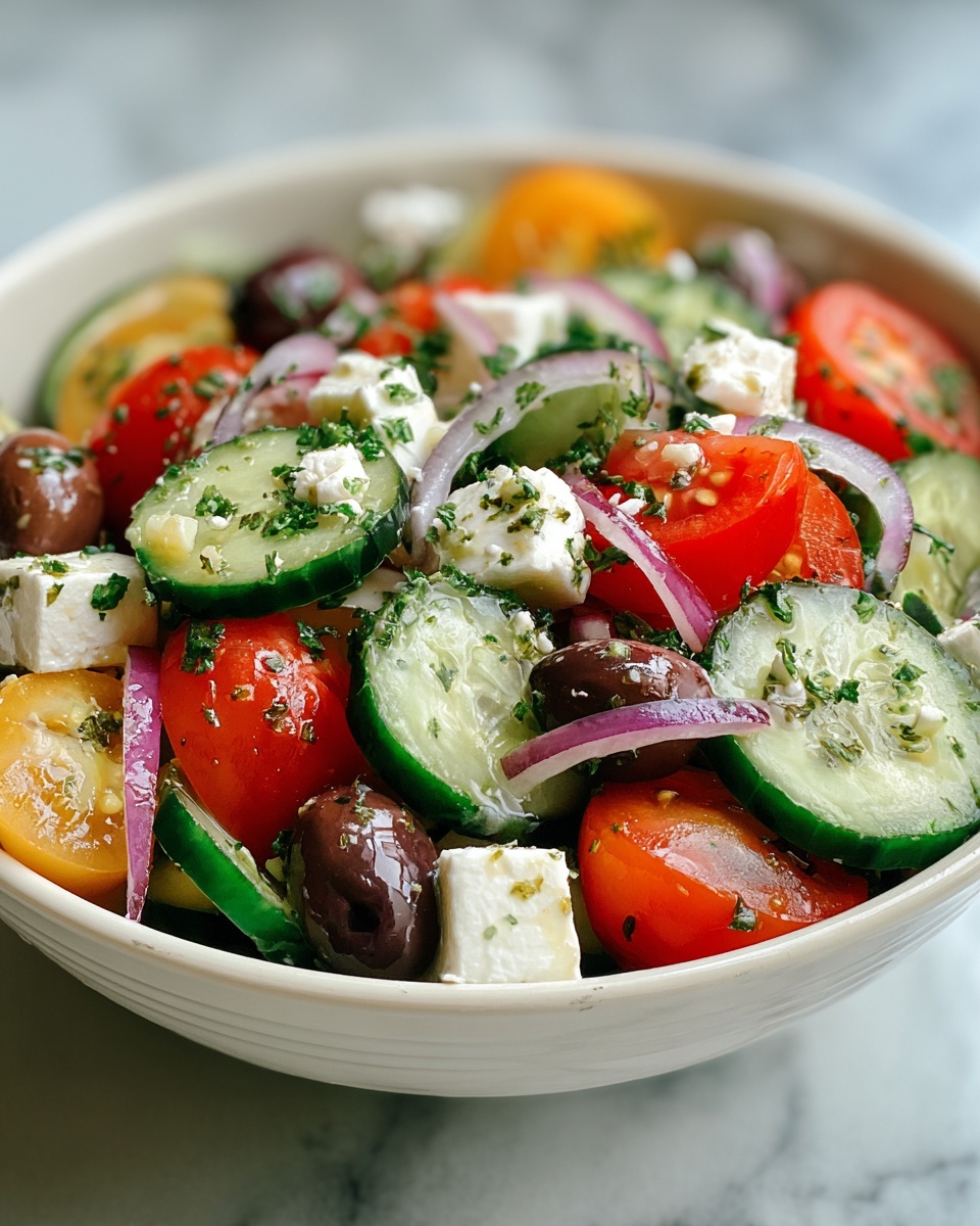 Classic Greek Salad Recipe - Recipe Image