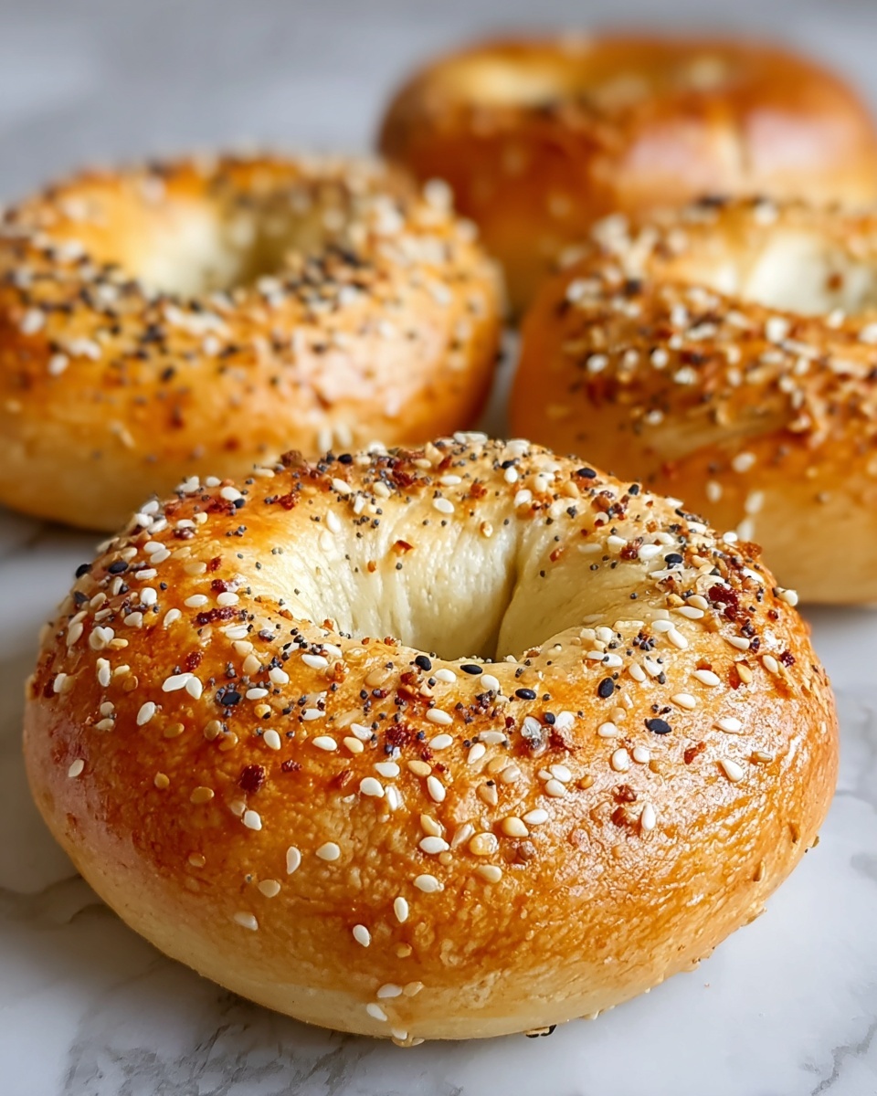 Easy Homemade Greek Yogurt Bagels Recipe - Recipe Image