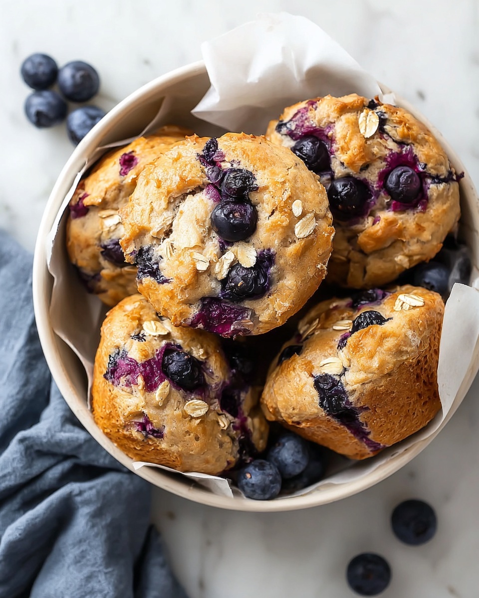 Blueberry Protein Breakfast Pastries Recipe - Recipe Image