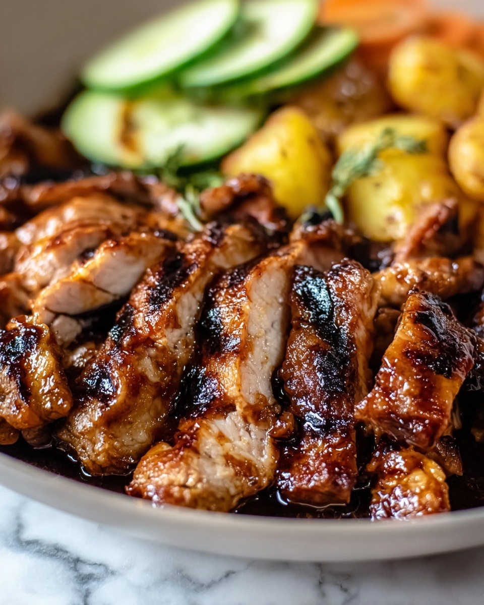 Chili Crisp Chicken Mango Cucumber Rice Bowl Recipe - Recipe Image