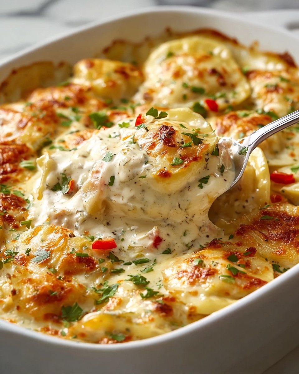 Million Dollar Chicken Casserole Recipe - Recipe Image