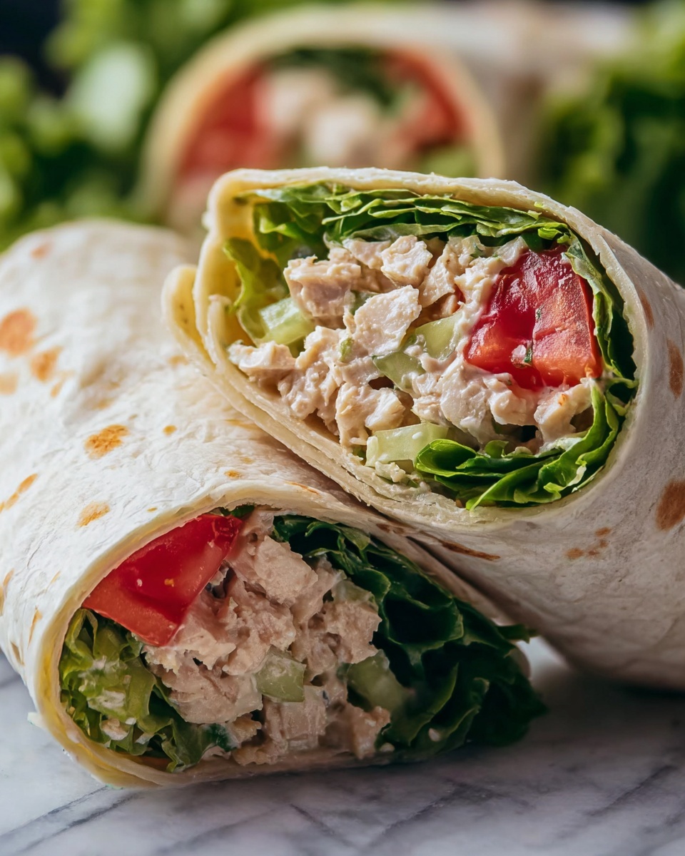 Tuna Salad Wraps Recipe - Recipe Image