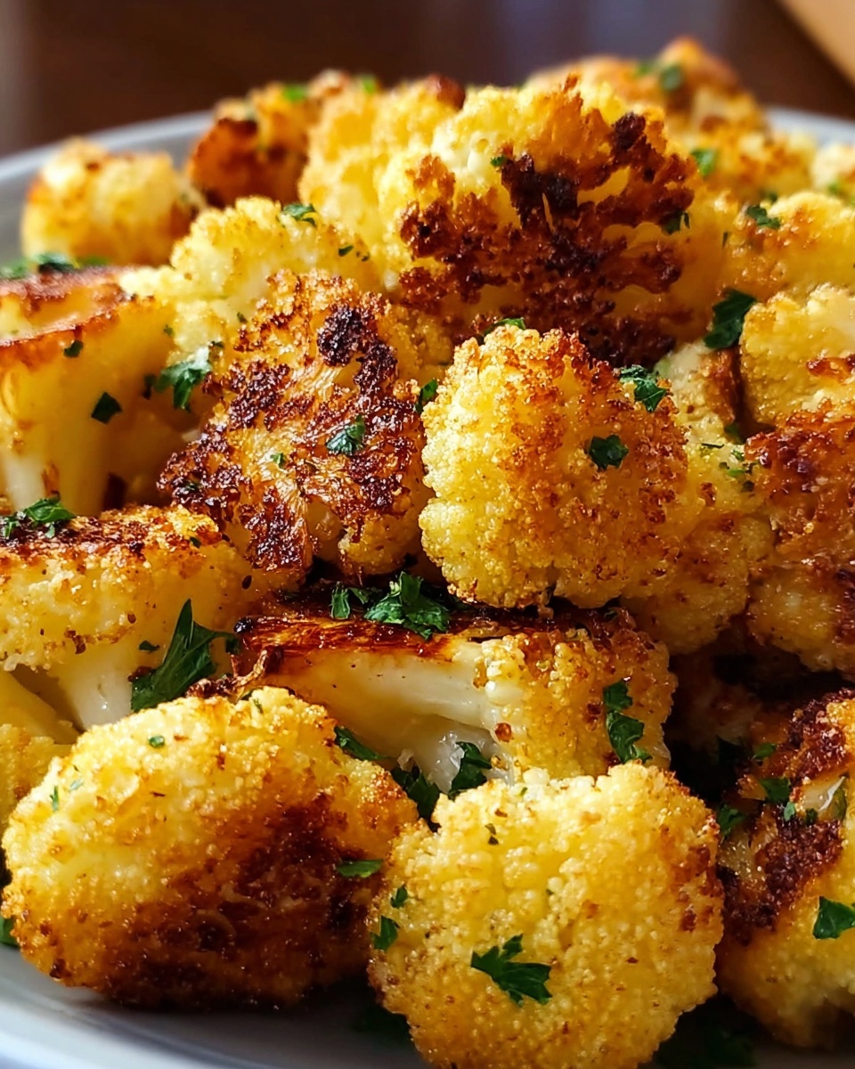 Golden Crispy Cauliflower Bites Recipe - Recipe Image