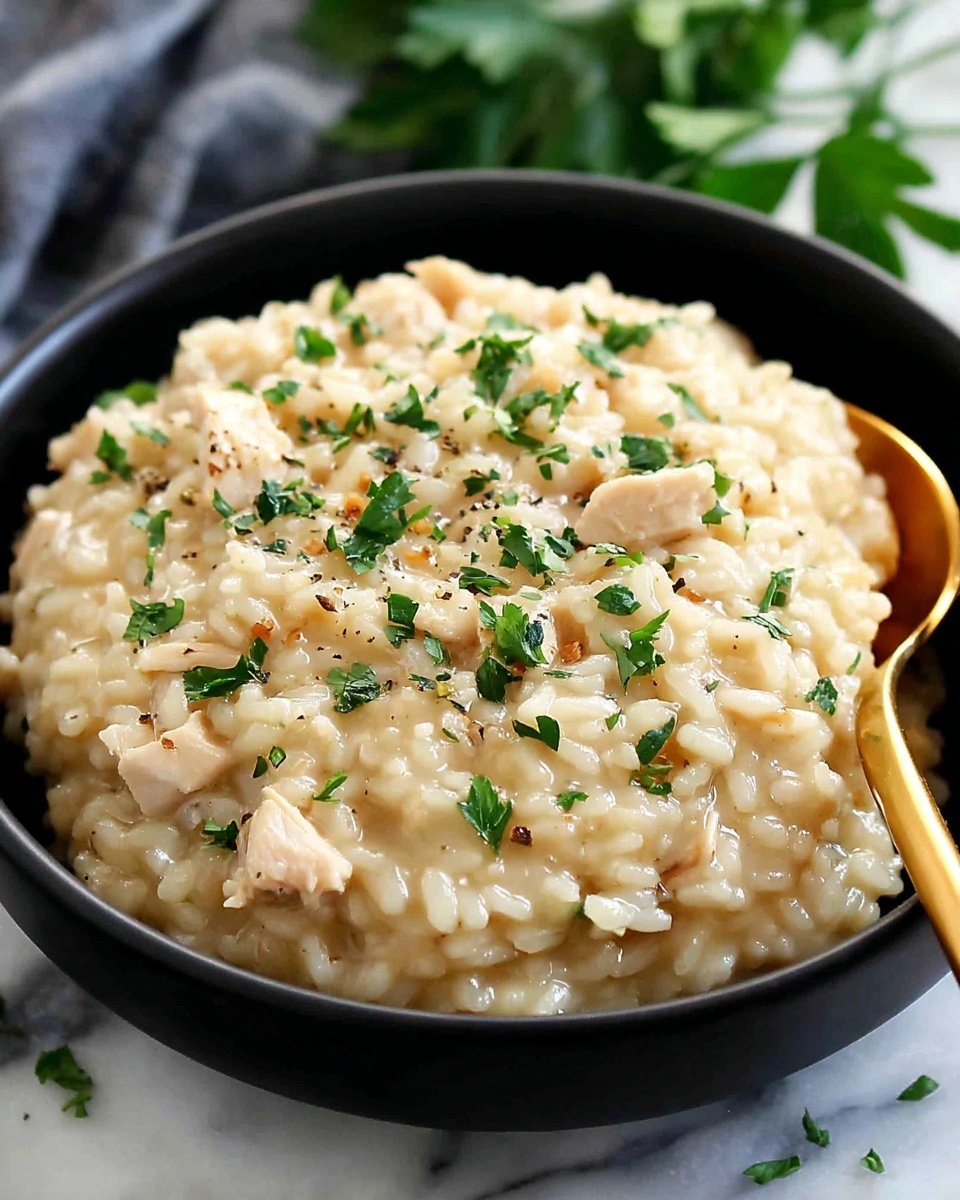 Creamy Chicken and Rice Recipe - Recipe Image
