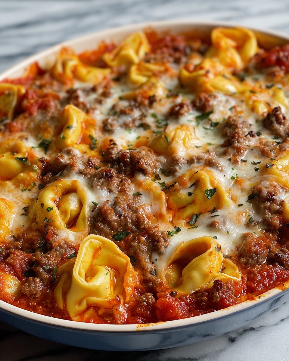 Meat Lovers Pizza Tortellini Recipe - Recipe Image