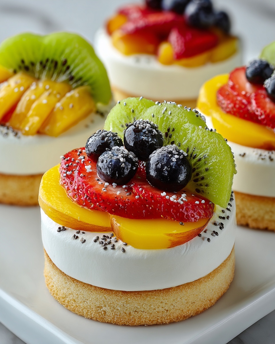 Healthy Bagel Fruit Pizzas for Kids Recipe - Recipe Image