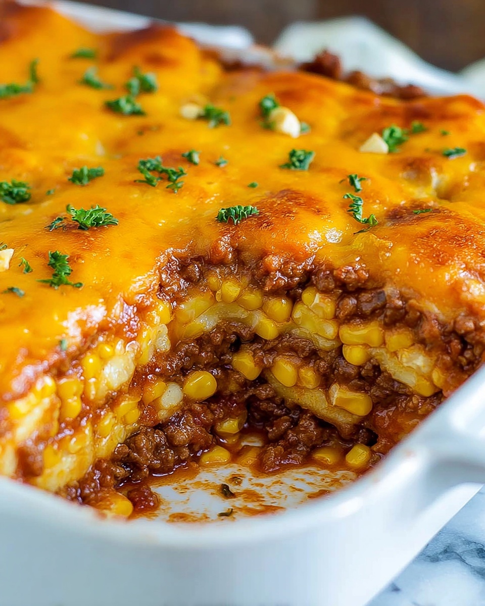 Cowboy Casserole Dinner: A Hearty and Easy Family Meal Recipe - Recipe Image