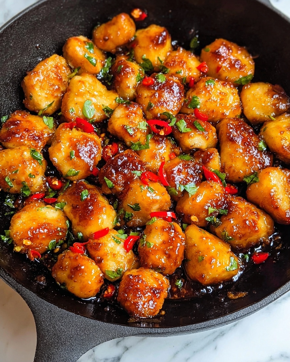 Honey Garlic Chicken Bites Recipe - Recipe Image