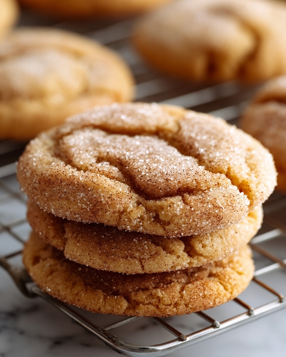 Chewy Pumpkin Snickerdoodle Cookies Recipe - Recipe Image