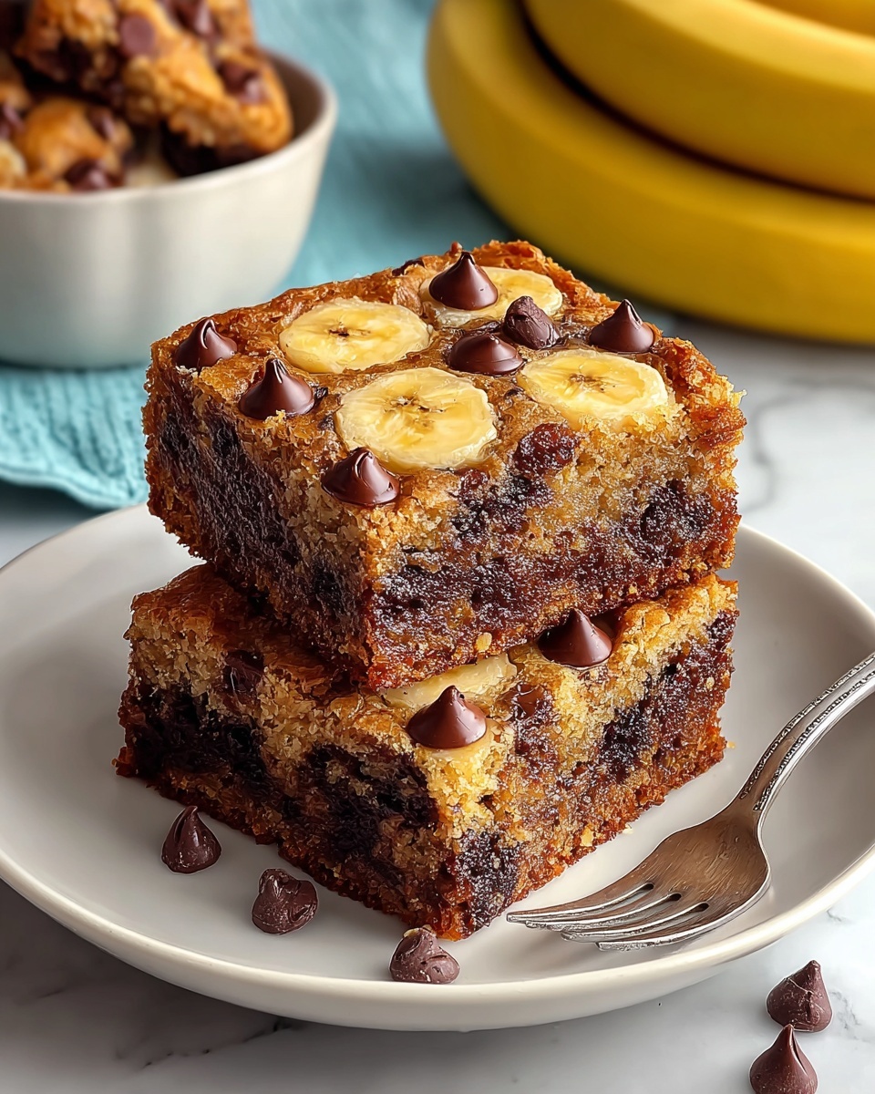 Vegan Banana Chocolate Chip Snack Cake Recipe - Recipe Image