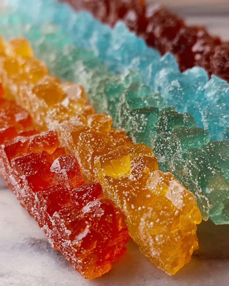 Homemade Rock Candy Recipe - Recipe Image