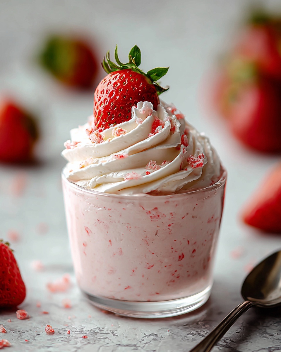 Strawberry Mousse Recipe - Recipe Image