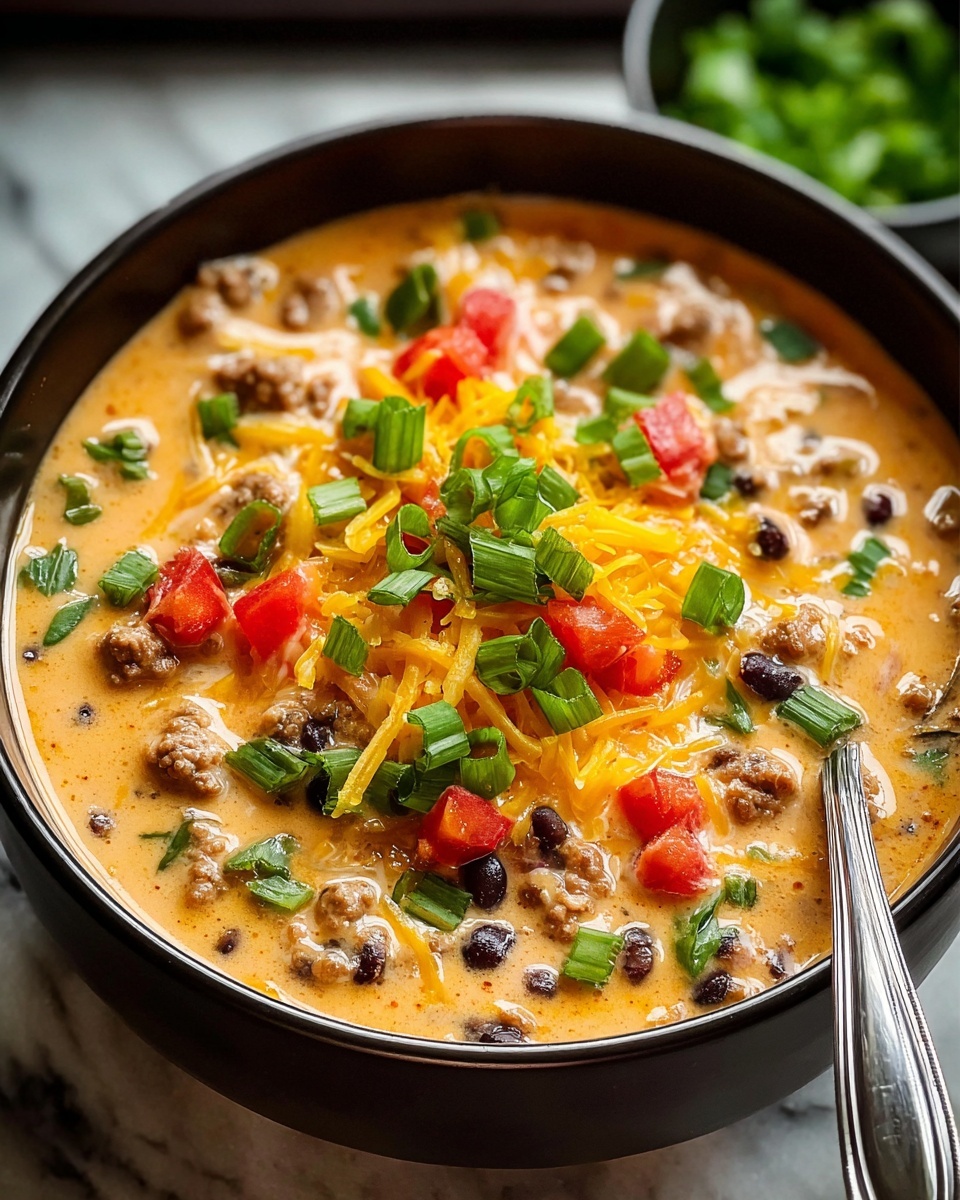 Easy Creamy Taco Soup Recipe - Recipe Image