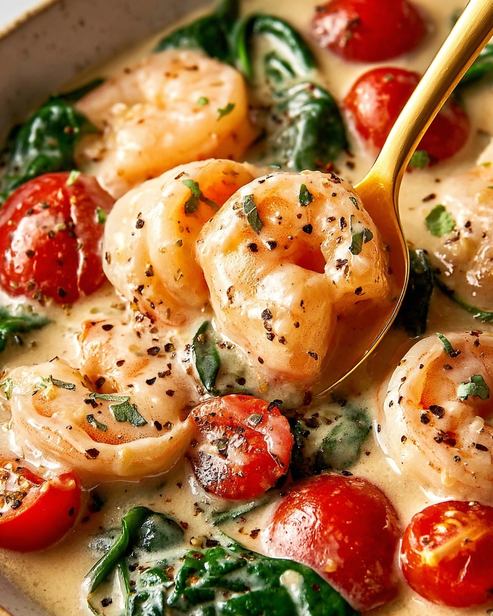 Tuscan Shrimp in Sun-Dried Tomato Cream Sauce Recipe - Recipe Image
