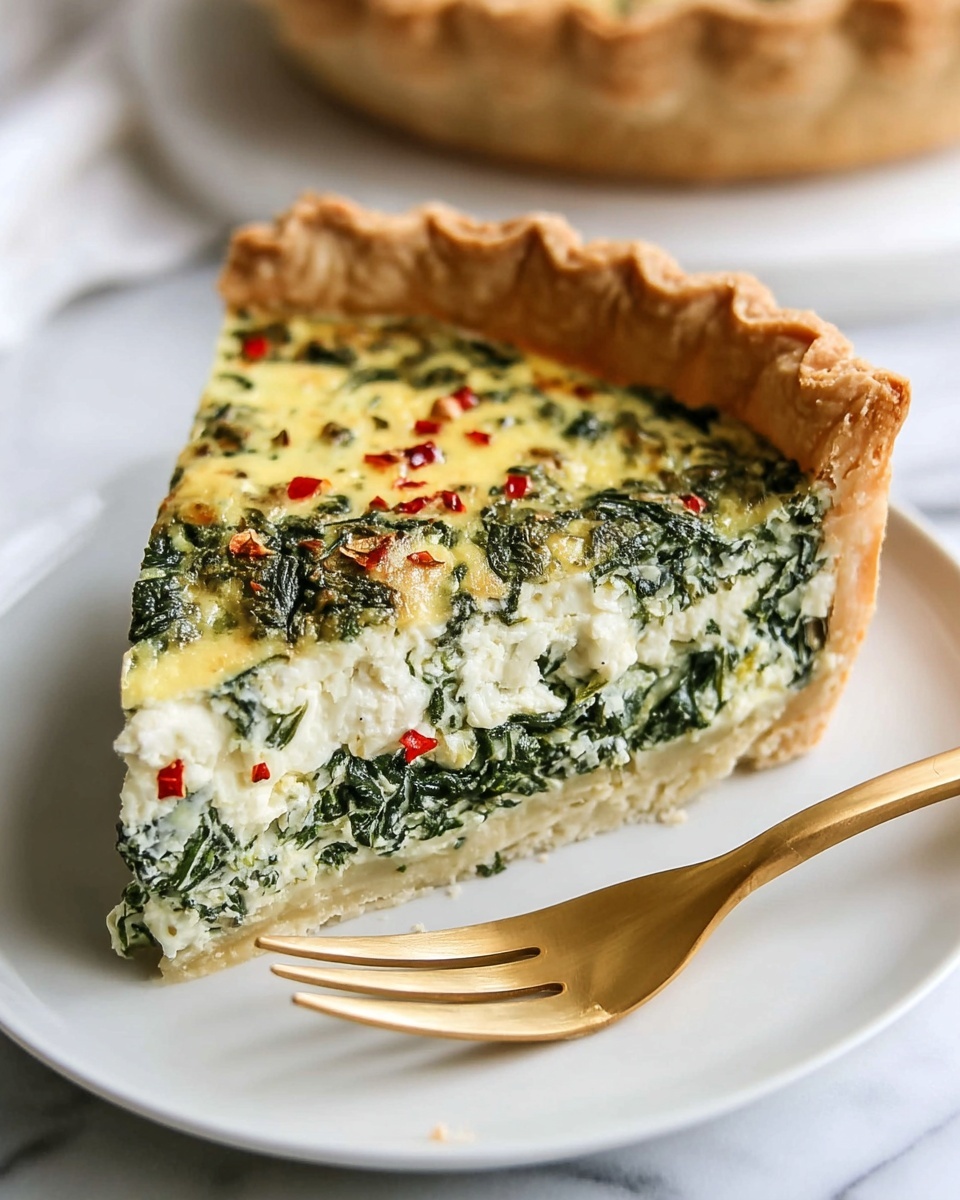 Spinach Artichoke Quiche Recipe - Recipe Image