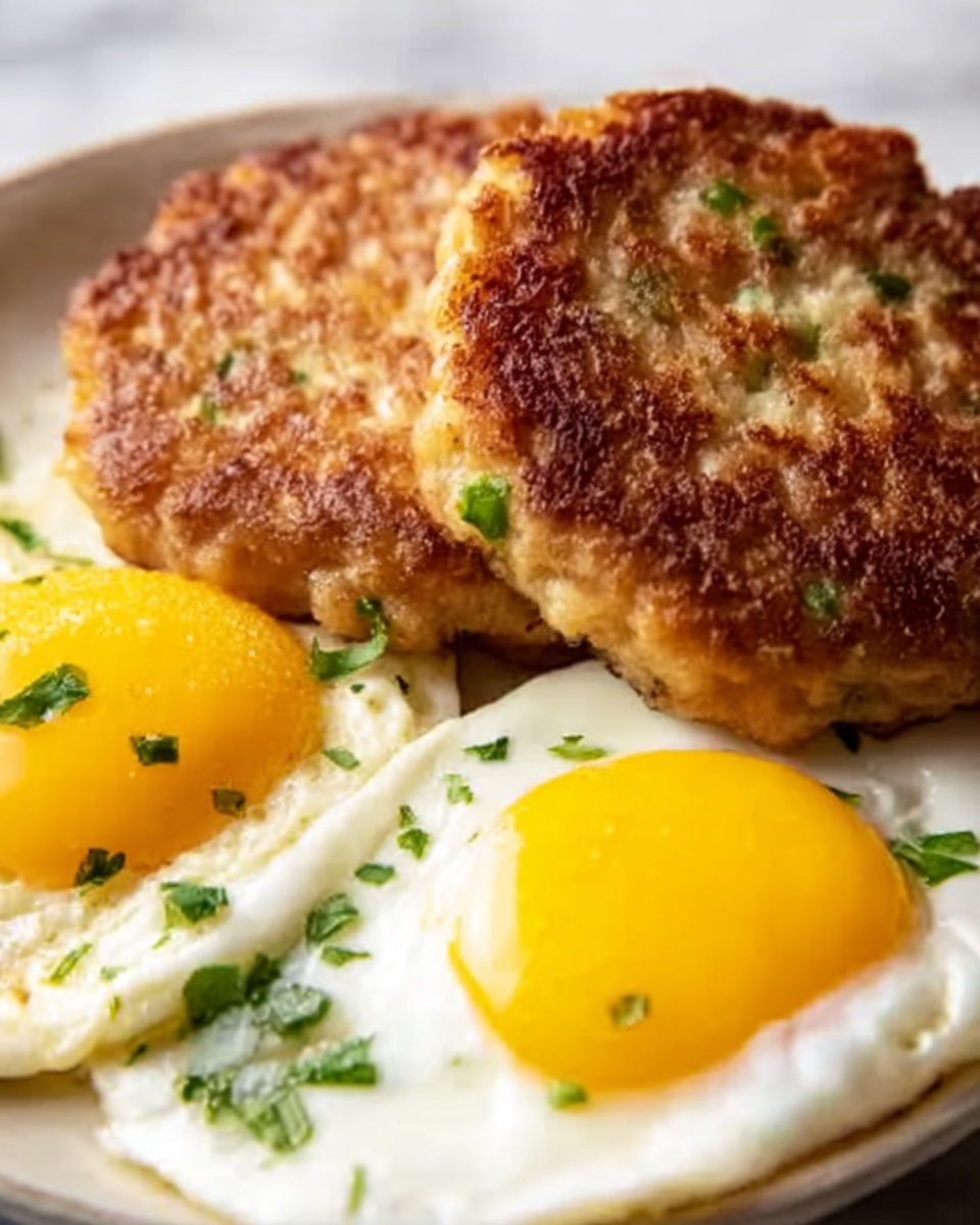 Turkey Breakfast Patties with Avocado and Egg Recipe - Recipe Image