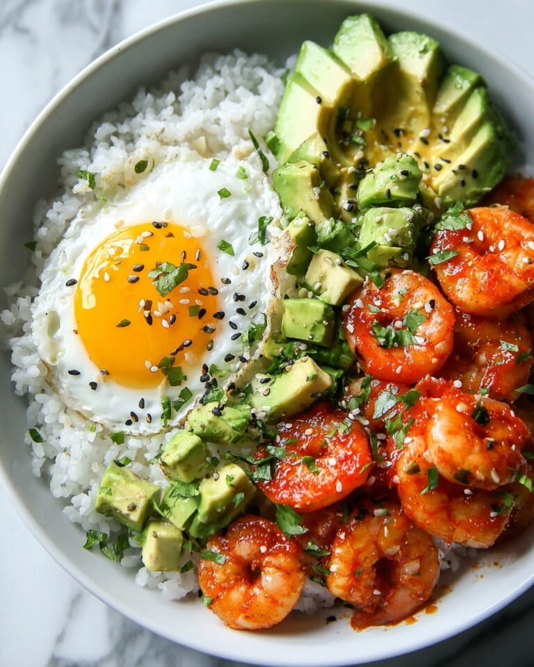 Spicy Shrimp and Cauliflower Rice Bowl Recipe