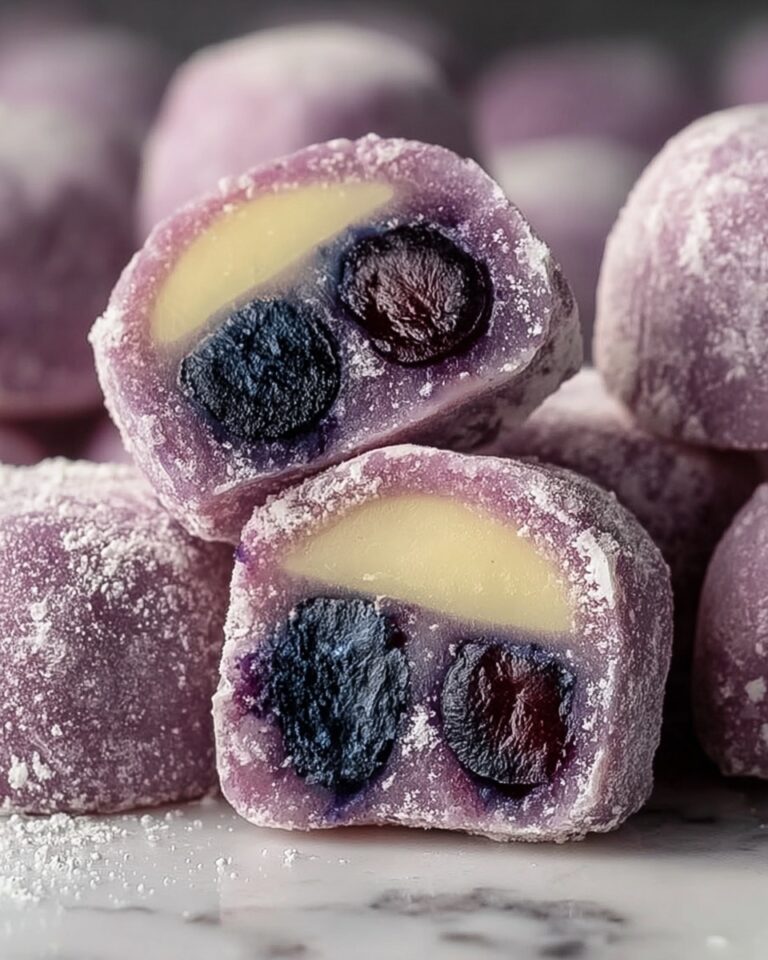 White Chocolate Blueberry Truffles Recipe