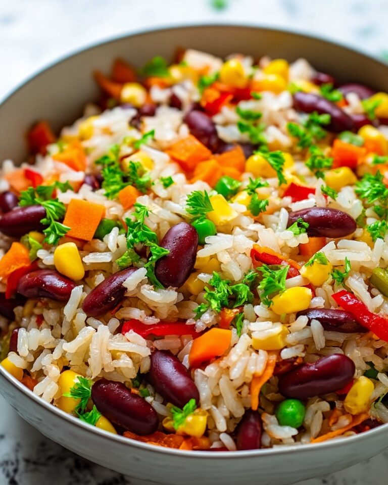 Very Veggie Rice and Beans Recipe