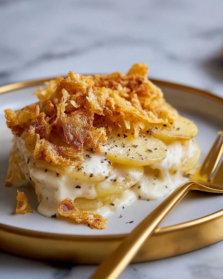 French Onion Funeral Potatoes Recipe