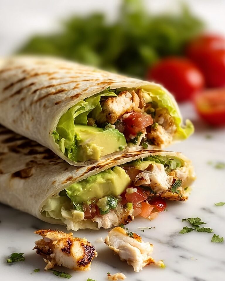 Chicken Avocado Wrap Recipe