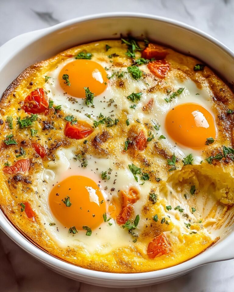 Baked Feta Eggs Recipe