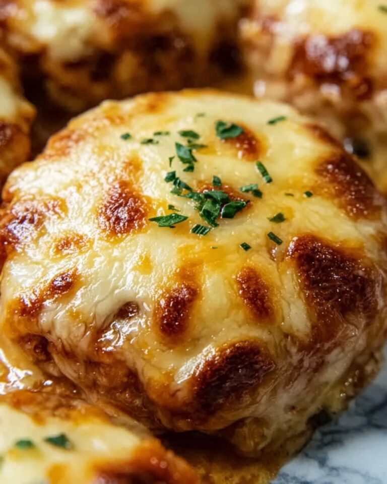 Garlic Parmesan Chicken Meatloaves Recipe