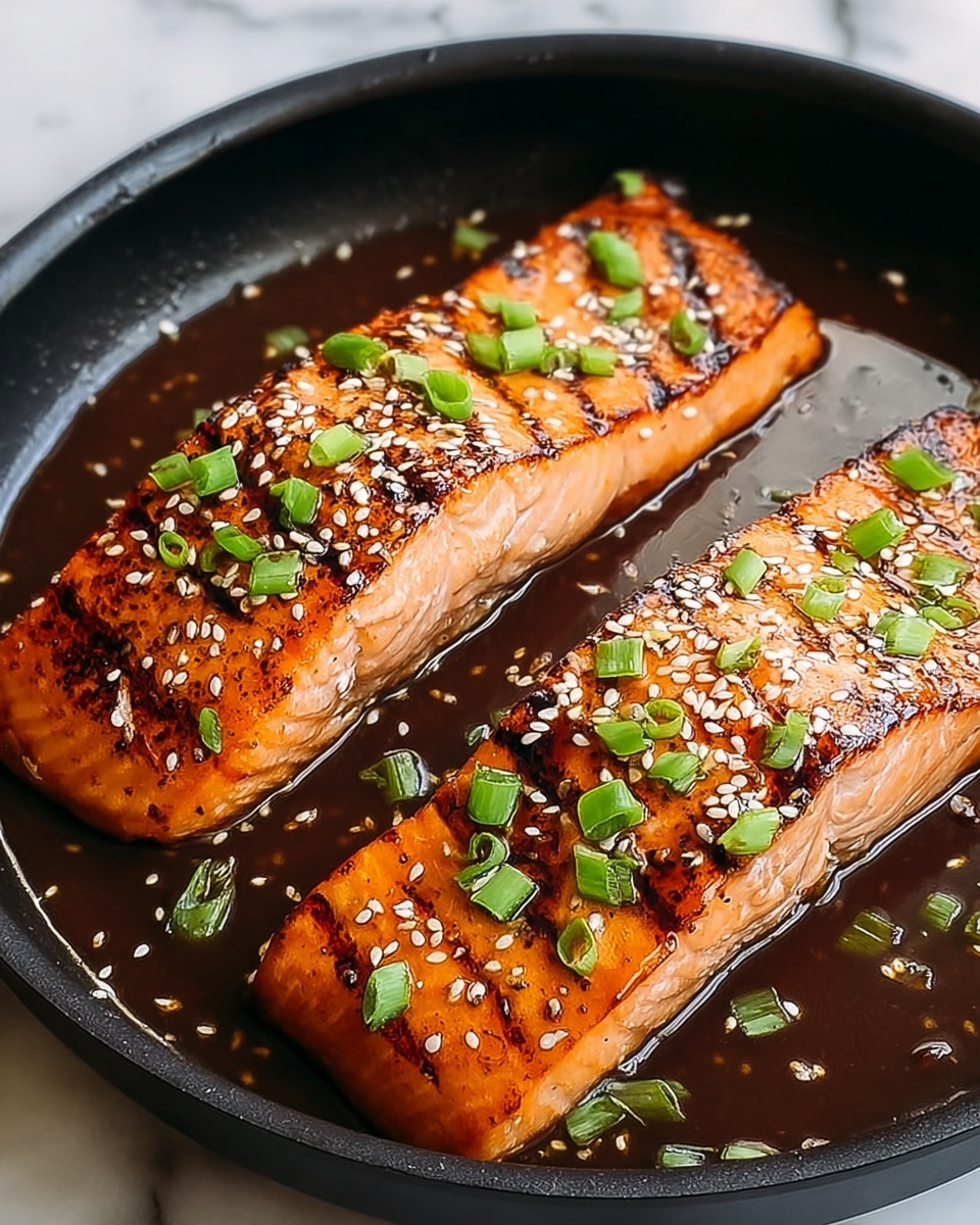Easy Maple Sesame Salmon Recipe - Recipe Image