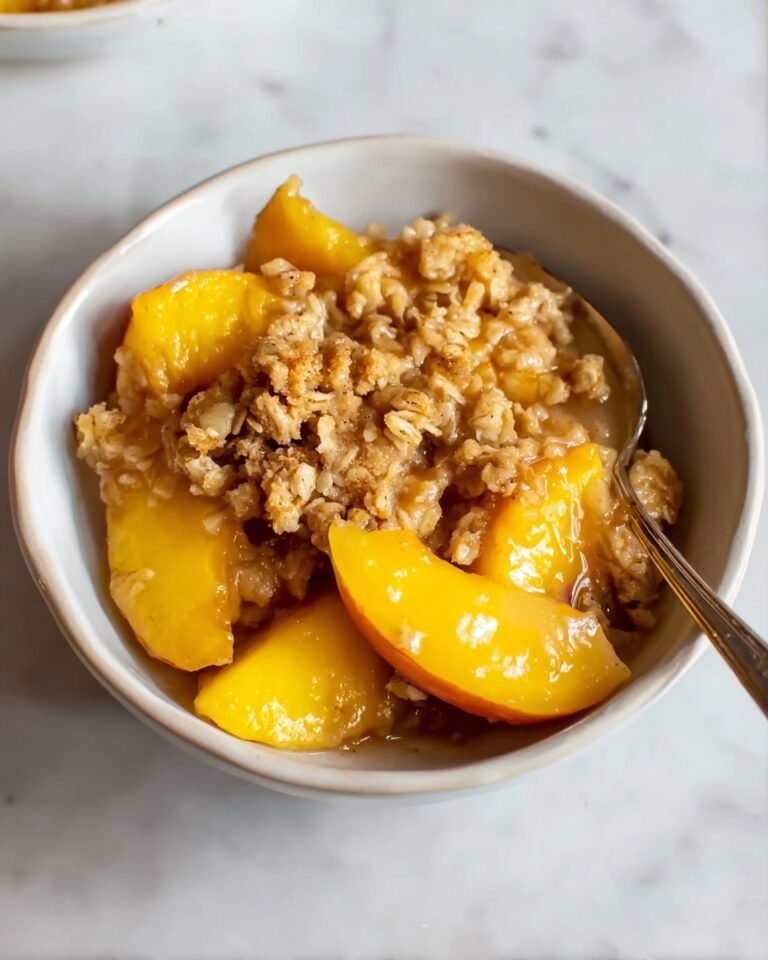 Peach Crisp Recipe