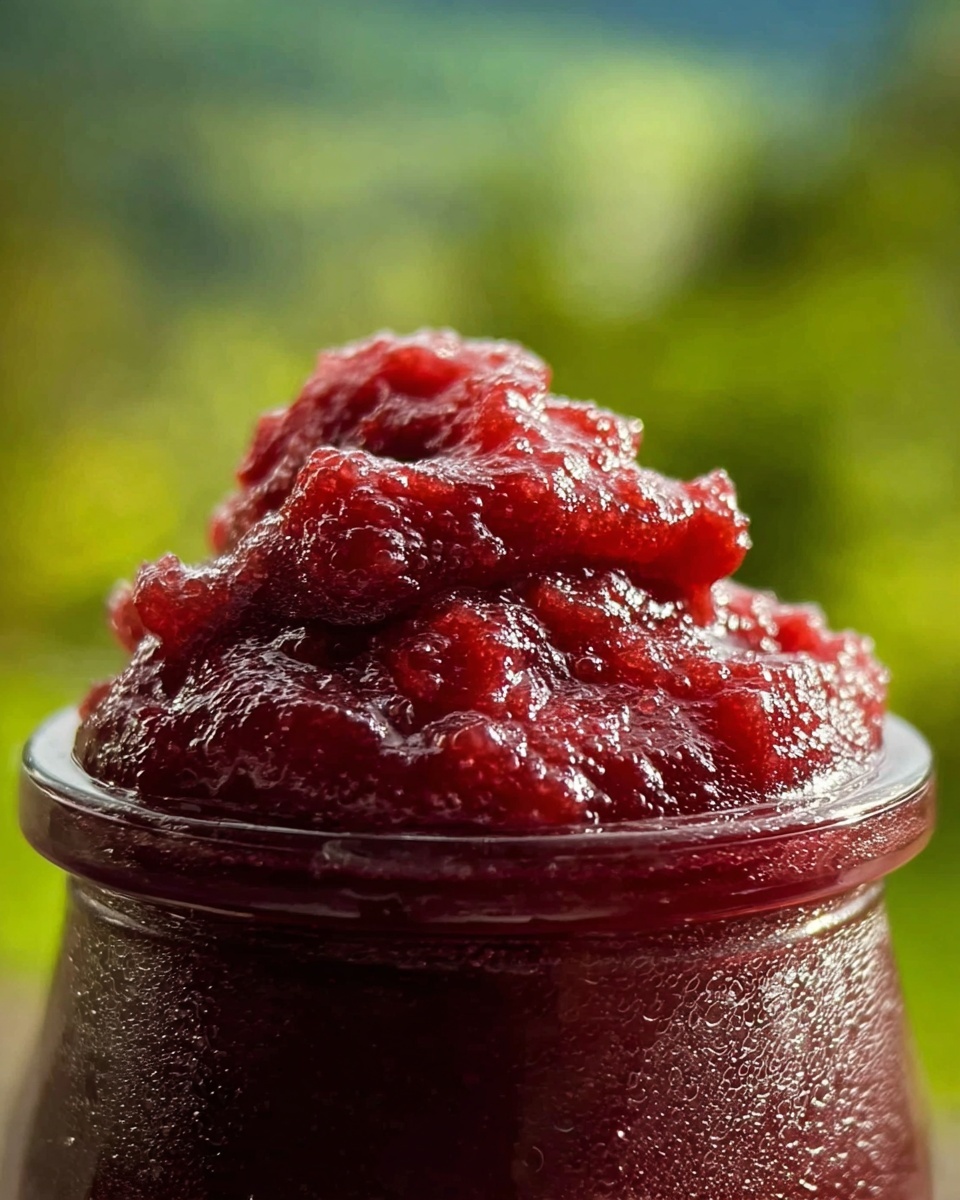 Rhubarb Butter with Sweet Apple and Vanilla Recipe - Recipe Image