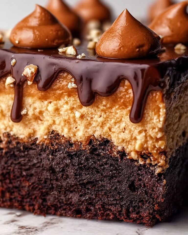 Chocolate Peanut Butter Ooey Gooey Cake Delight Recipe