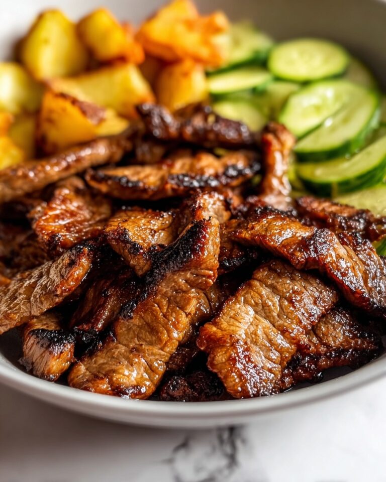 Chili Crisp Chicken Mango Cucumber Rice Bowl Recipe