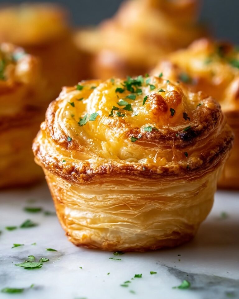 Cheesy Garlic Cruffins Recipe