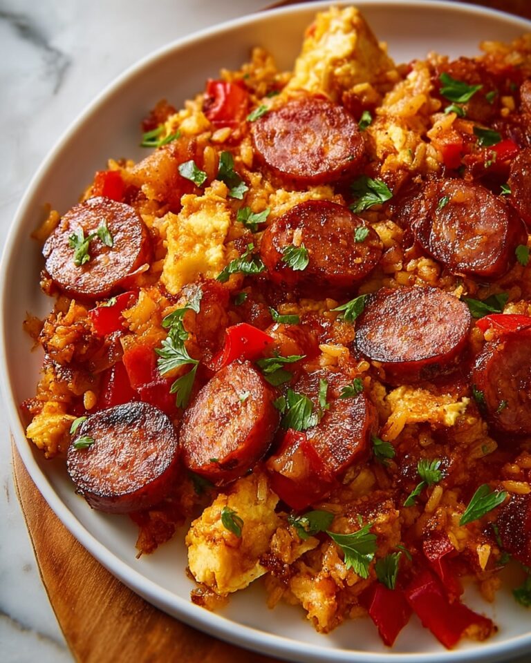 Slow Cooker Sausage Casserole Recipe