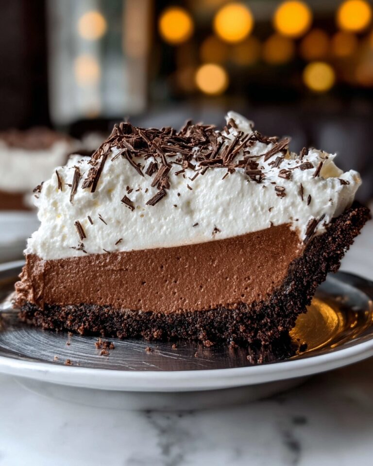 Chocolate Mousse Pie Recipe
