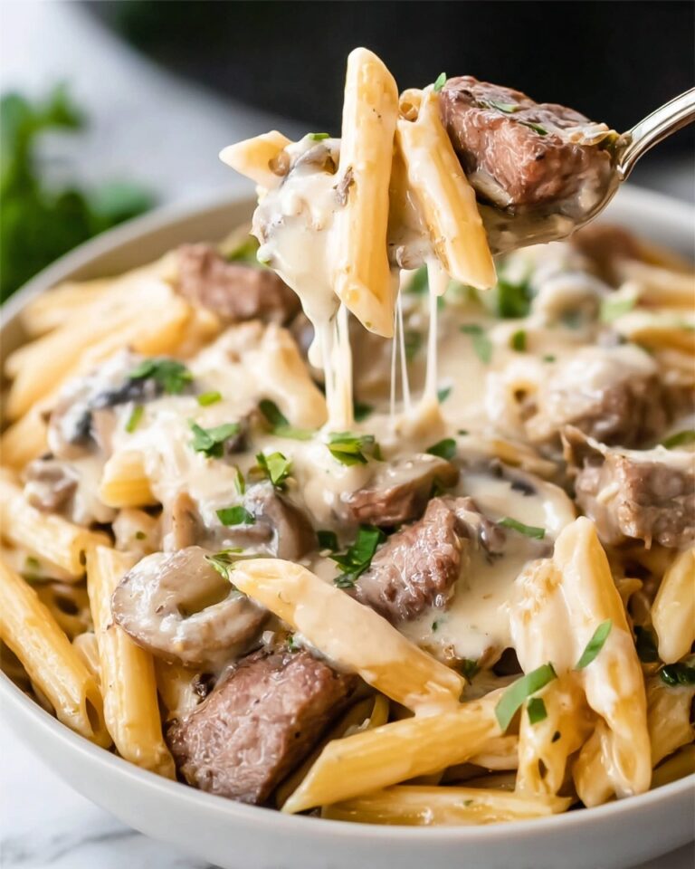 One Pot Philly Steak Pasta Recipe