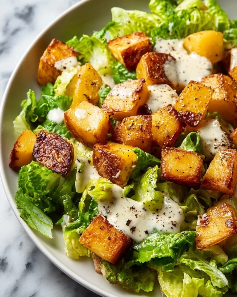 Crispy Potato Caesar Salad Recipe