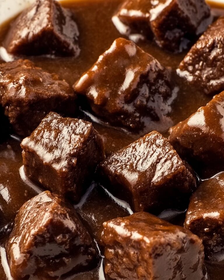 Crockpot Beef Tips with Ranch, Gravy, and Au Jus Recipe