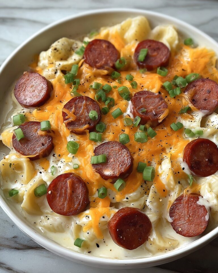 Cheesy Ranch Potatoes and Sausage Recipe