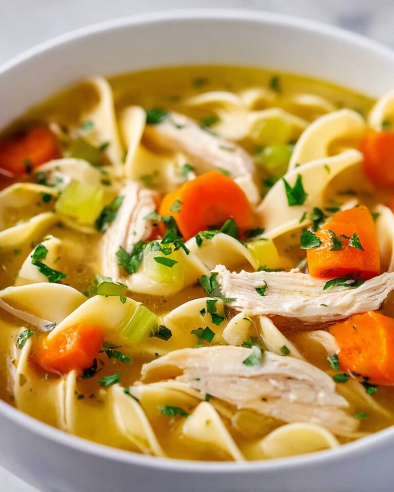 Comforting Chicken Noodle Soup Recipe