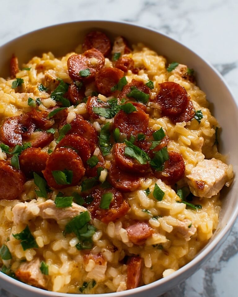 One Pot Chicken Risoni with Crispy Salami Recipe