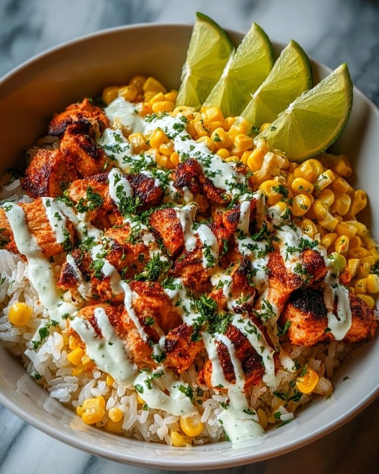 Street Corn Chicken Bowl Recipe
