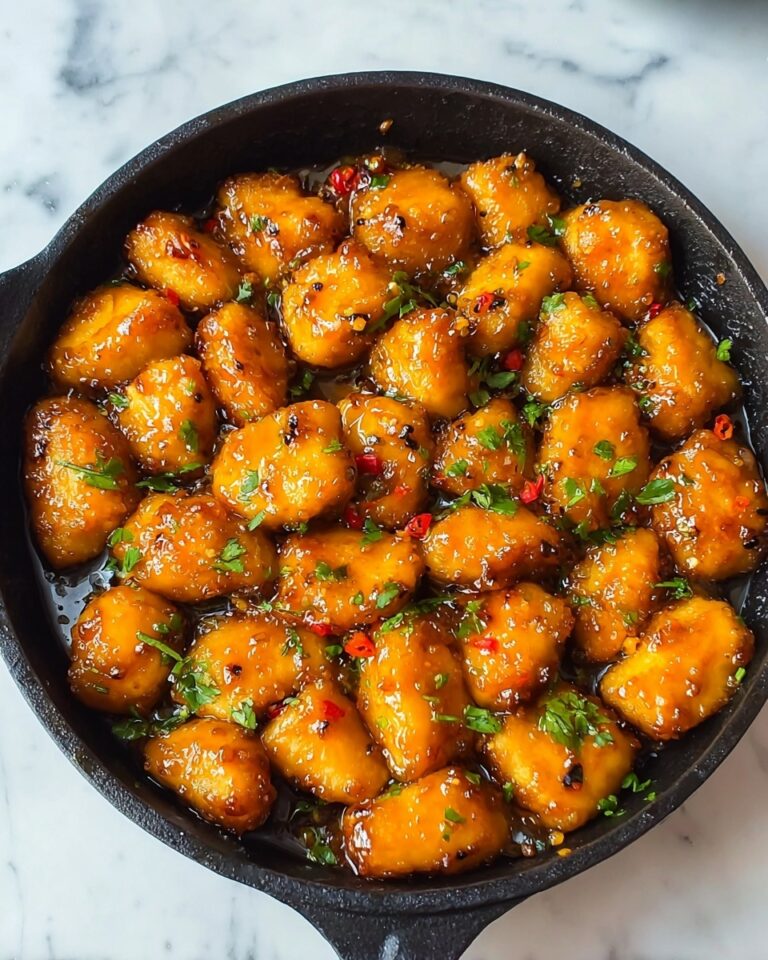 Honey Garlic Chicken Bites Recipe