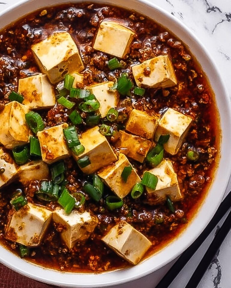 Spicy Mapo Tofu with Pork Recipe